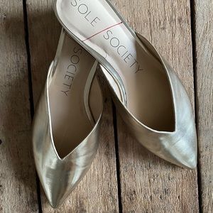 Sole Society |  Pointed Toe Mule Size 6